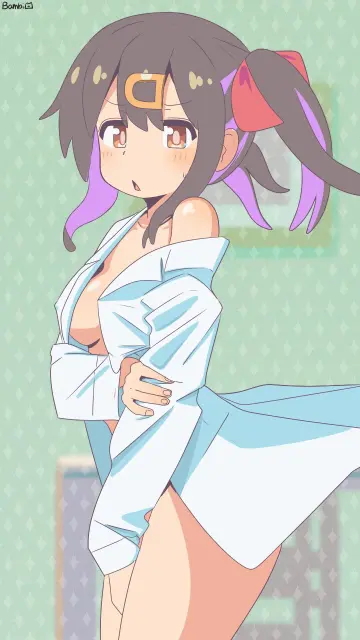 Arm Under Breasts