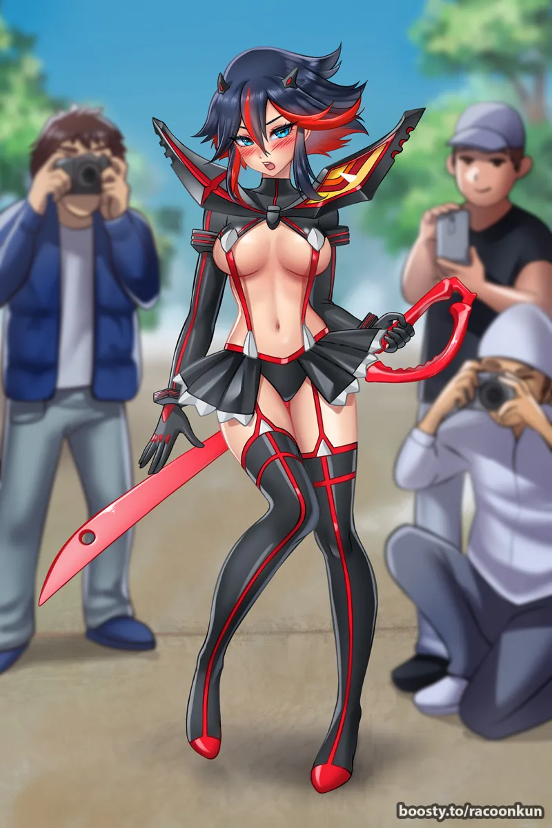Matoi Ryuuko, Senketsu by Racoon-Kun
