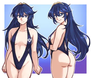 Blue Slingshot Swimsuit