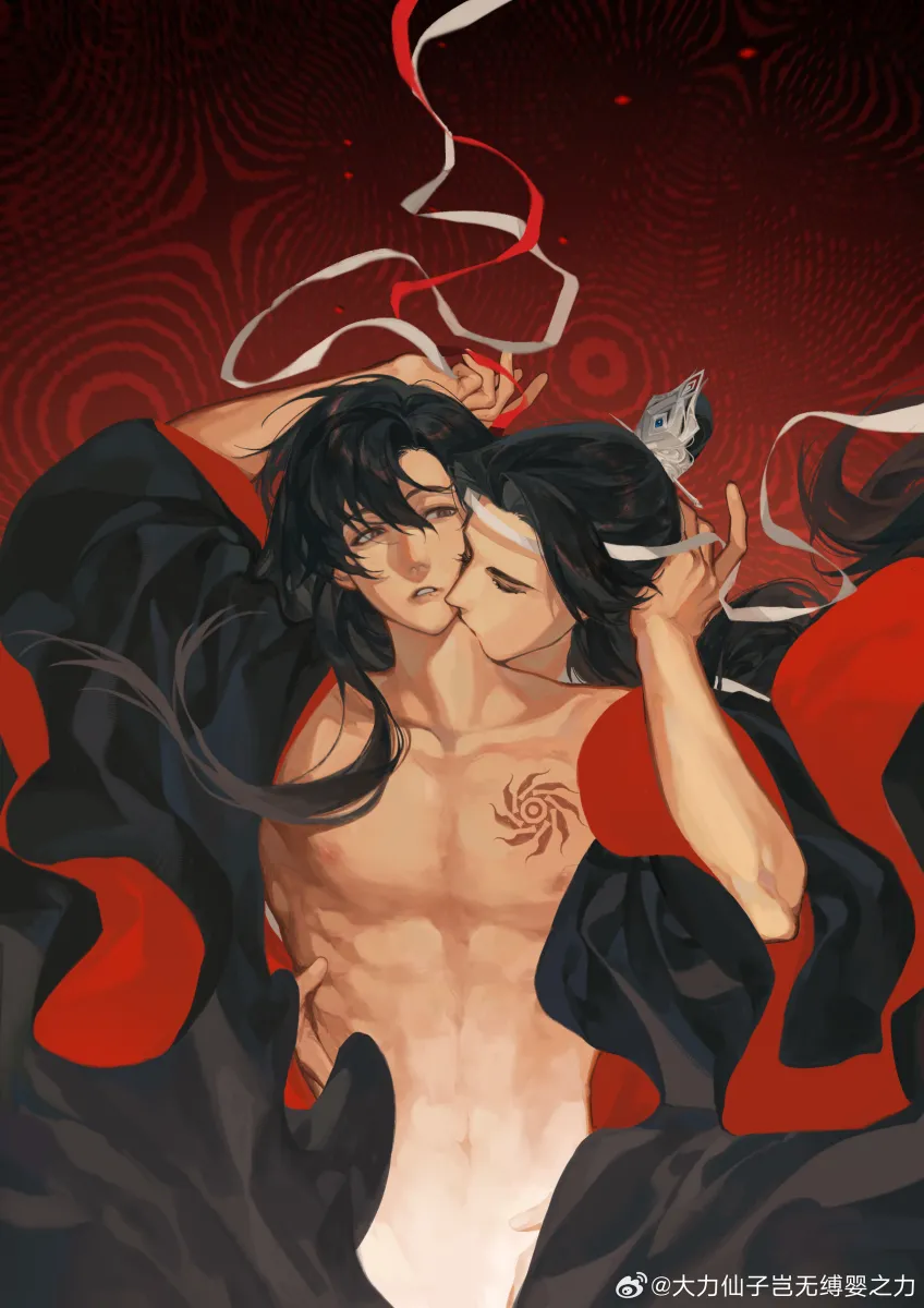 Wei Wuxian, Lan Wangji by Diaomaoxiaoheidaoliangquanban