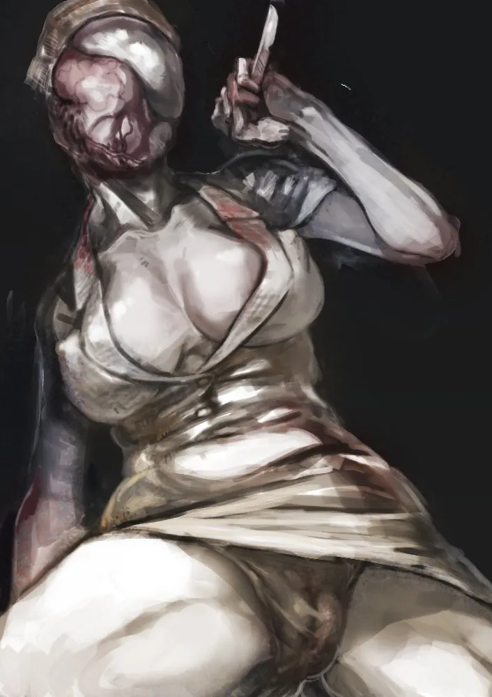 Bubble Head Nurse by Hanarabiwarco