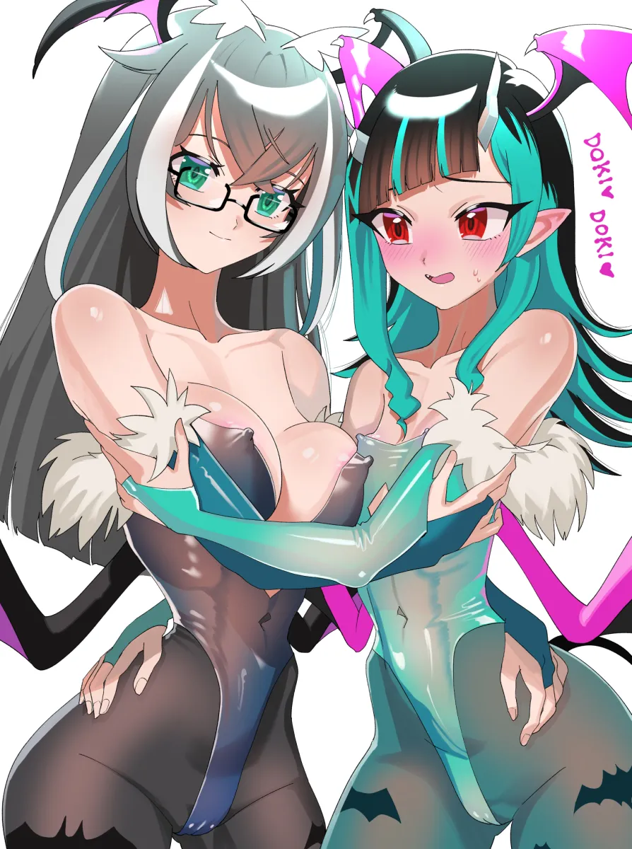 Morrigan Aensland, Lilith (Darkstalkers) by Buren