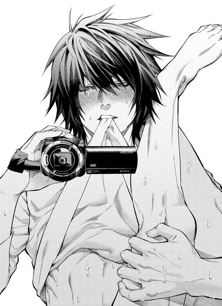 Yagami Light, L (Death Note) by Ruttika Shin