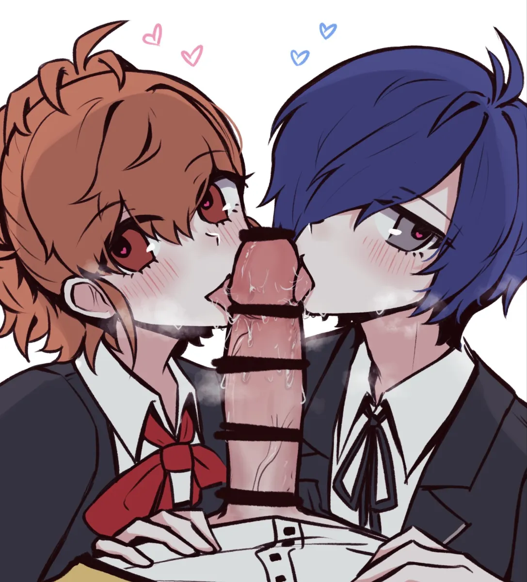 Yuuki Makoto (Persona 3), Shiomi Kotone by Aki (Xdd)