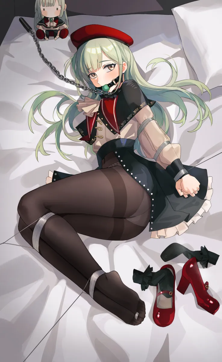 Wakaba Mutsumi, Mortis (Bang Dream!) by Chuck (Harfmoondark)