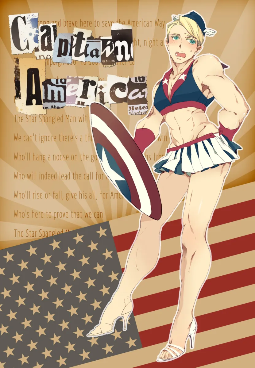 Steve Rogers, Captain America by Nsmt