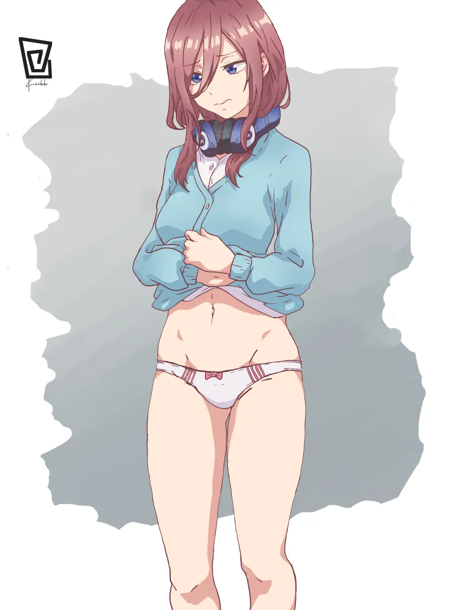 Nakano Miku by Keihh