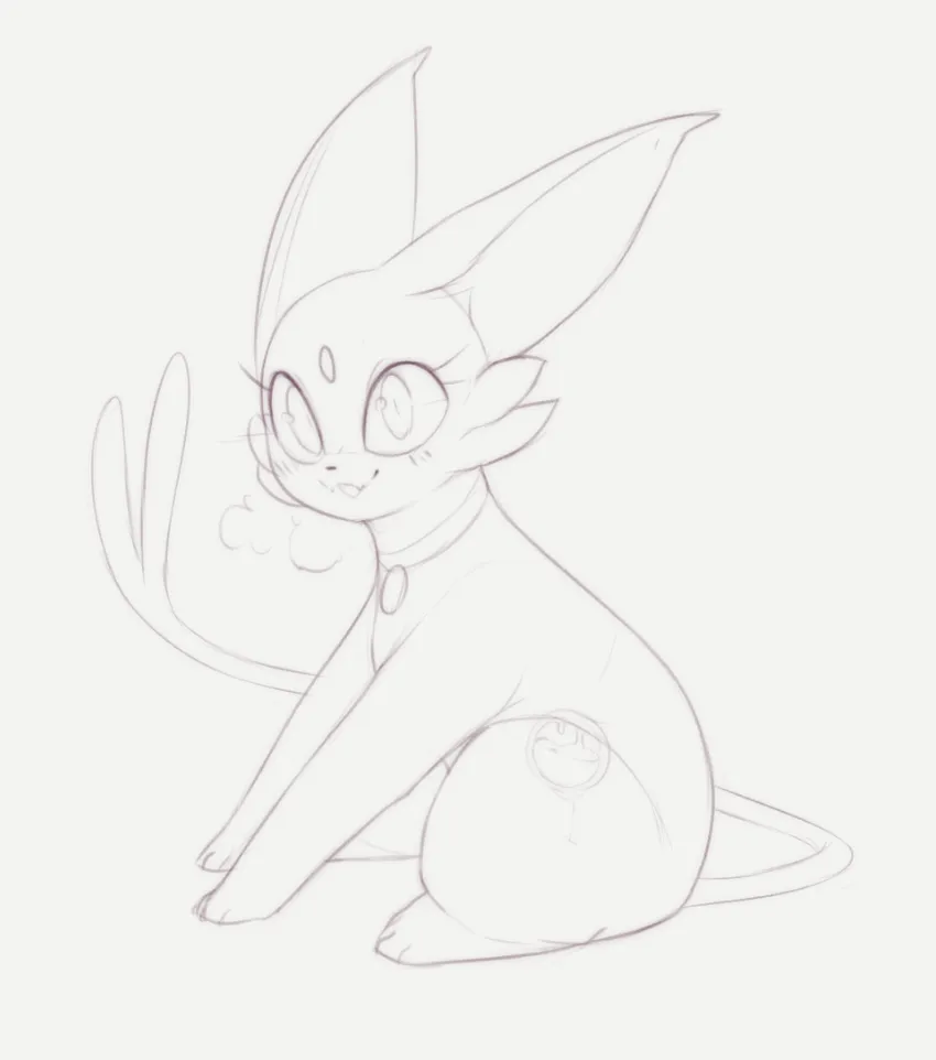Espeon by Kekitopu