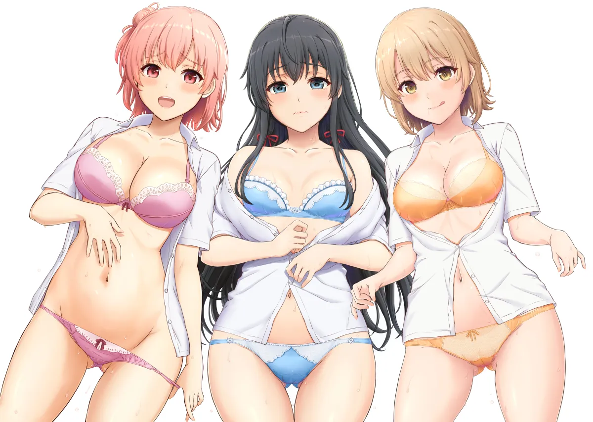 Yukinoshita Yukino, Yuigahama Yui by Inanaki Shiki