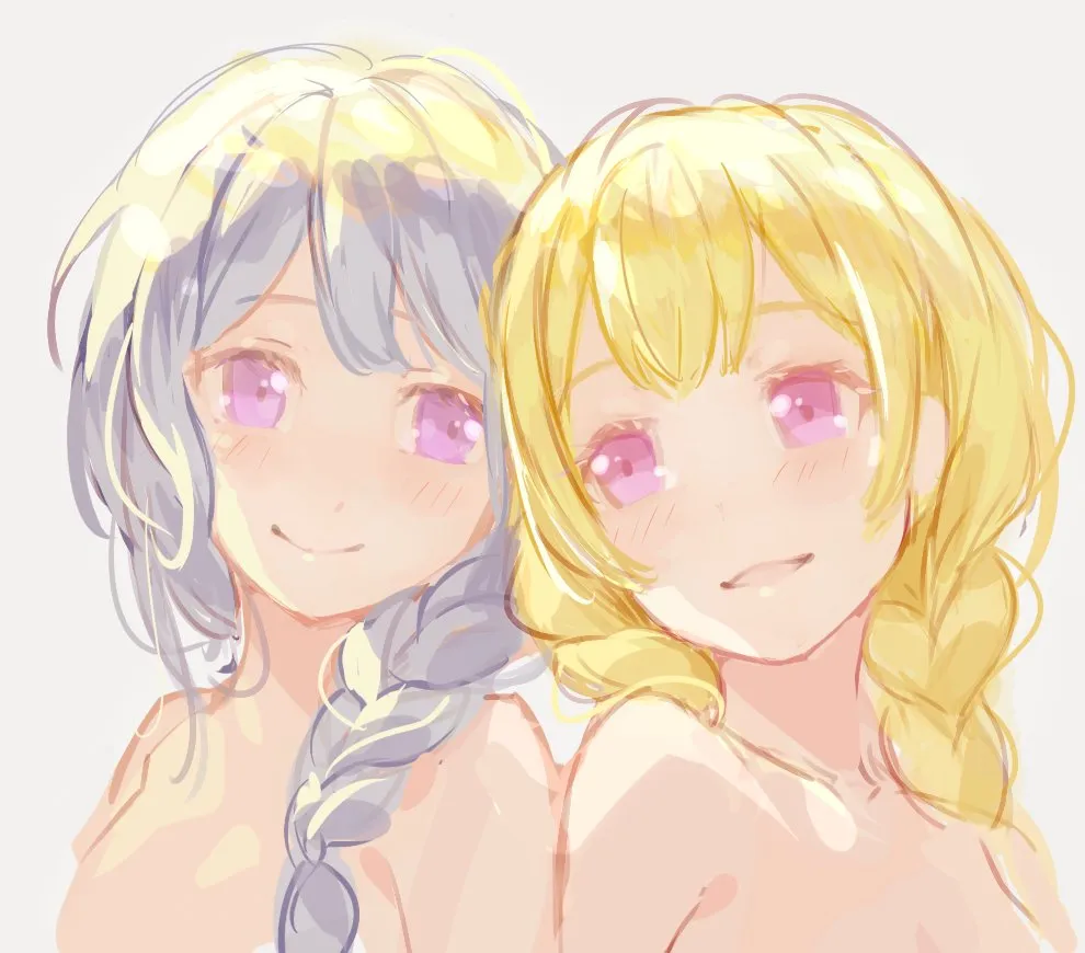 Matsubara Kanon, Shirasagi Chisato by Izu (Izzzzz27)