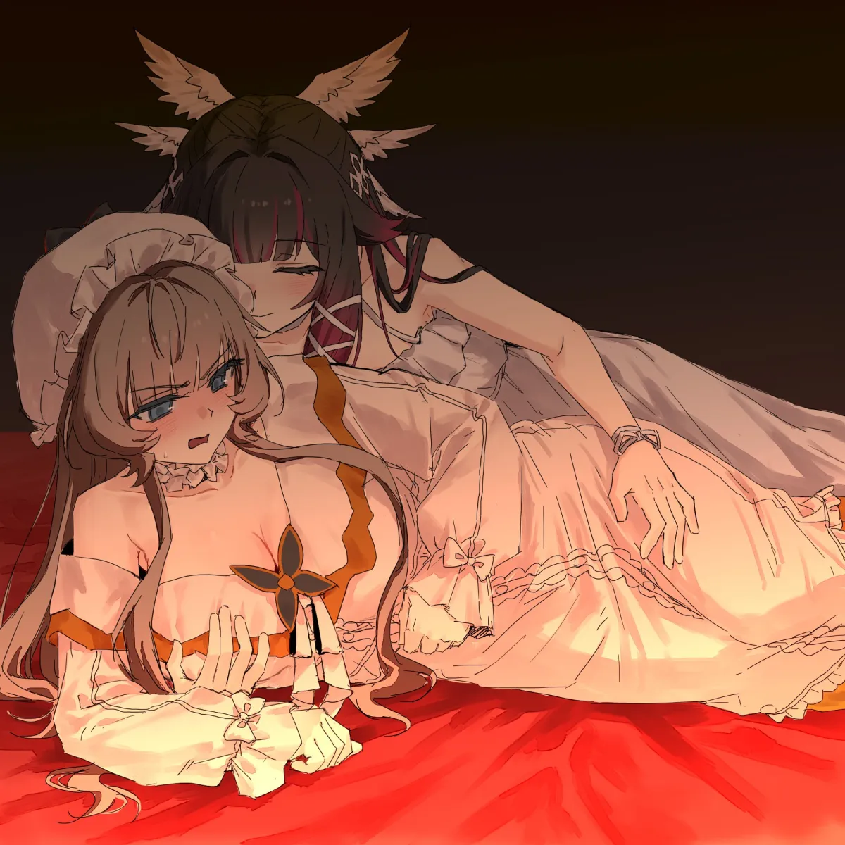 Columbina (Genshin Impact), Sandrone (Genshin Impact) by Zx277X