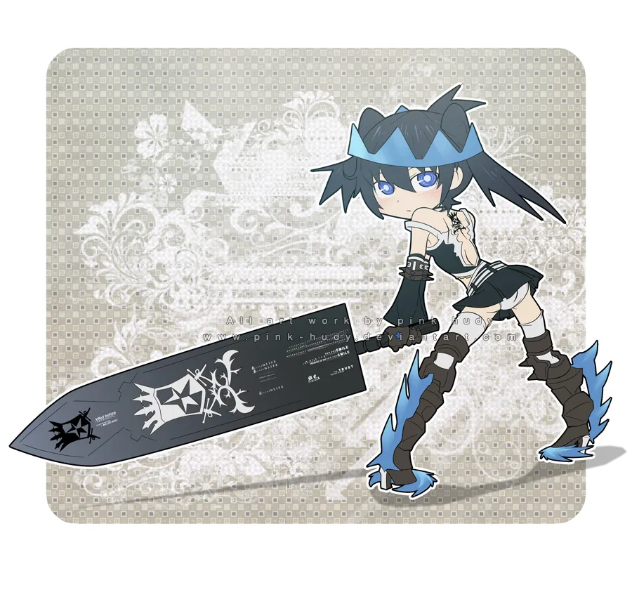 Black Rock Shooter (Character), Black Rock Shooter Beast by Pink-Hudy