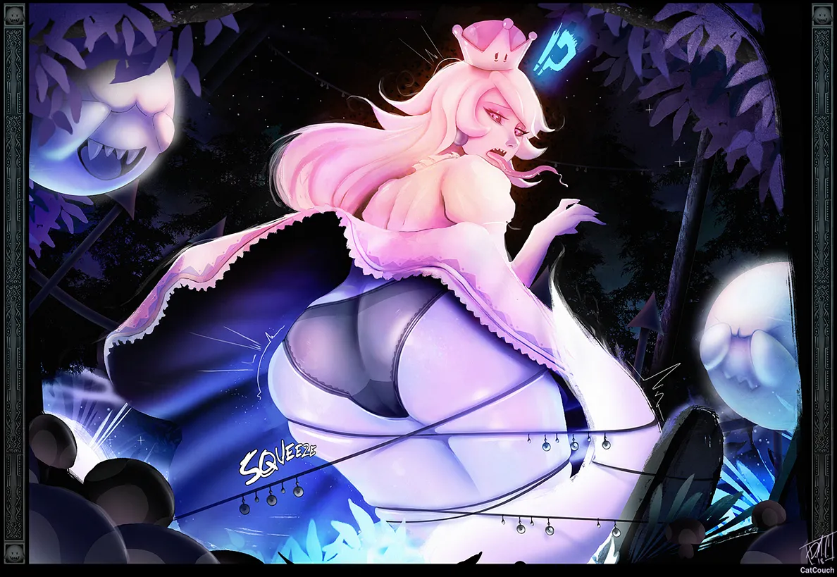 Princess King Boo, Boo (Mario) by Catcouch