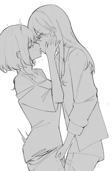 Hand On Another's Cheek