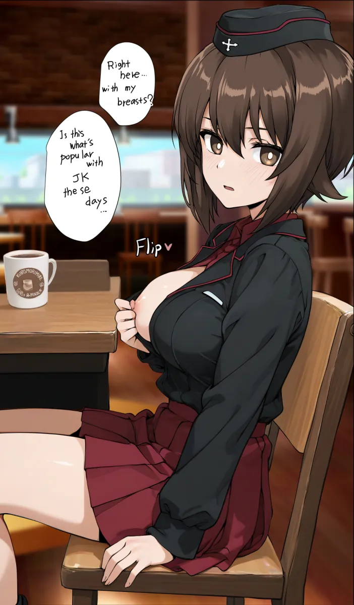 Nishizumi Maho by Elf (Stroll In The Woods)