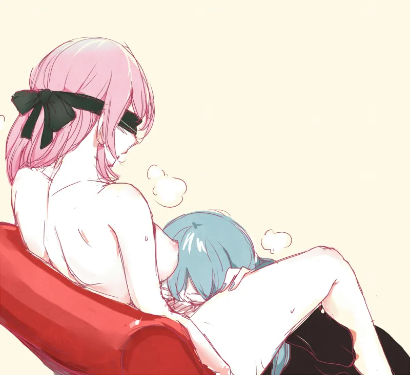 Hatsune Miku, Megurine Luka by Funkid