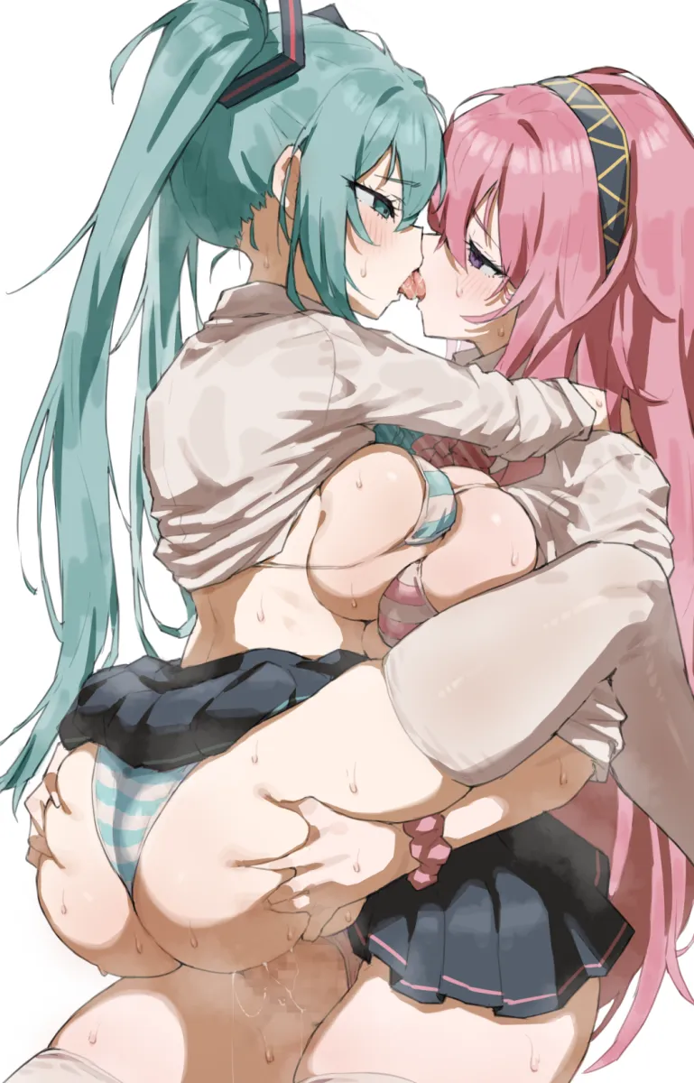 Hatsune Miku, Megurine Luka by M K