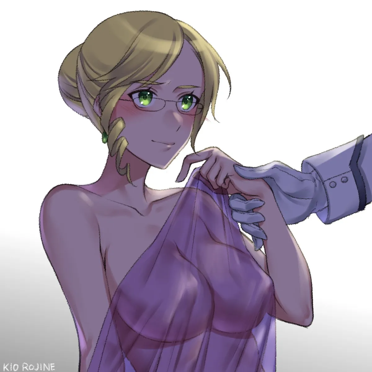 Glynda Goodwitch, James Ironwood by Kio Rojine