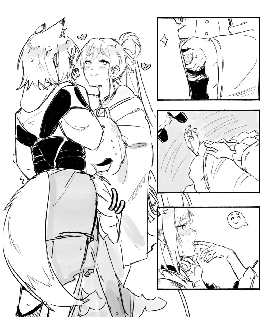 Sakayori Iroha, Runami Yachiyo by Pom Dovu