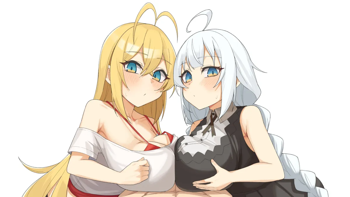Kizuna Akari, Tsurumaki Maki by Guruten3347