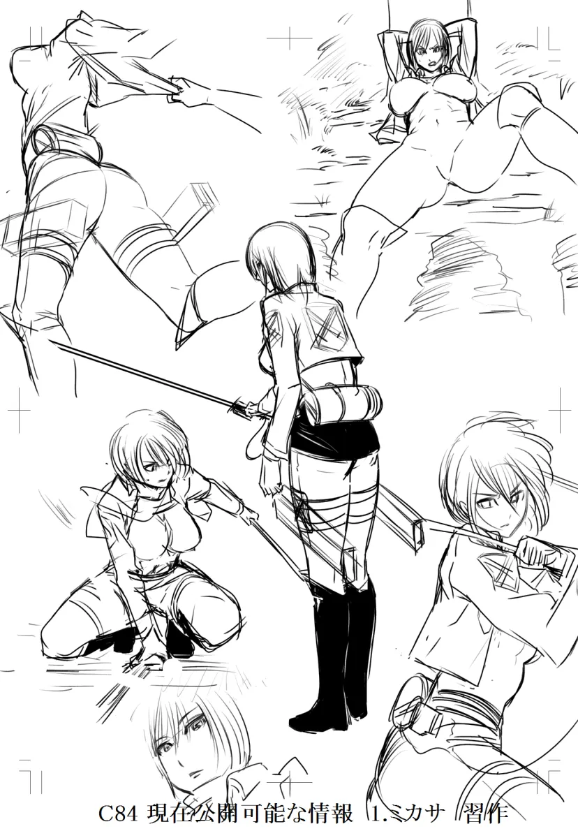 Mikasa Ackerman by Kiyosumi Hurricane