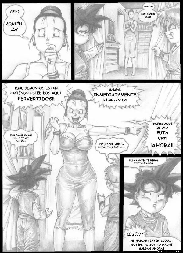 Chi-Chi (Dragon Ball), Trunks (Dragon Ball) by Pandora's Box