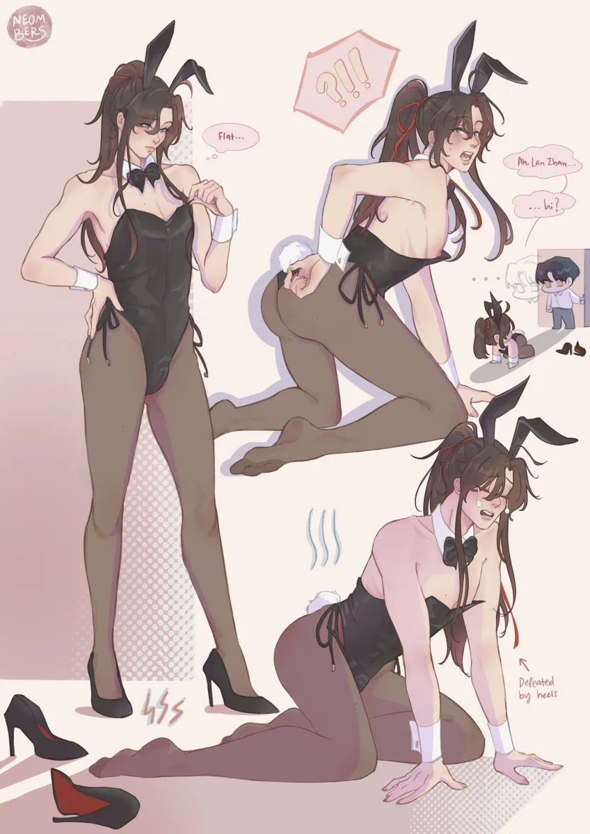 Wei Wuxian, Lan Wangji by Neombers