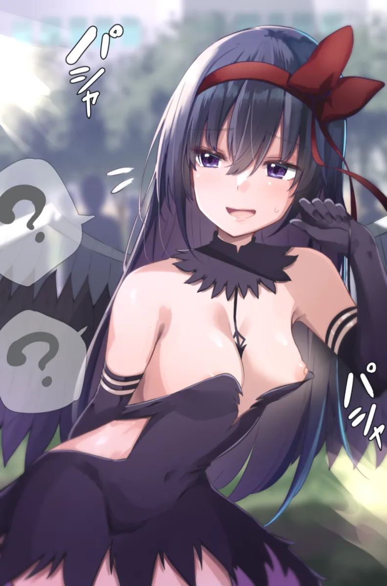 Akemi Homura, Akuma Homura by Chipa (Arutana)