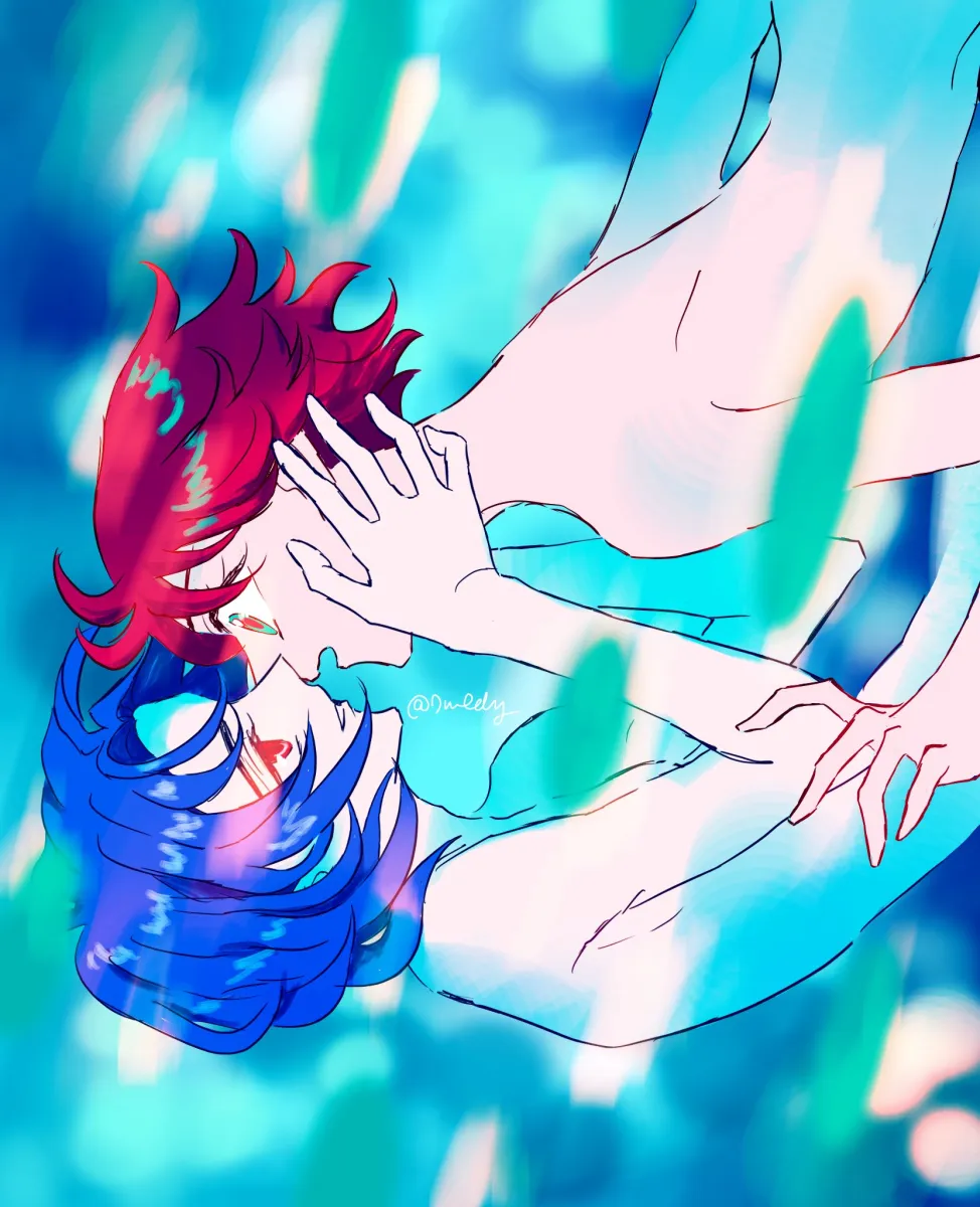 Amate Yuzuriha, Shuji Ito by 7Mldy