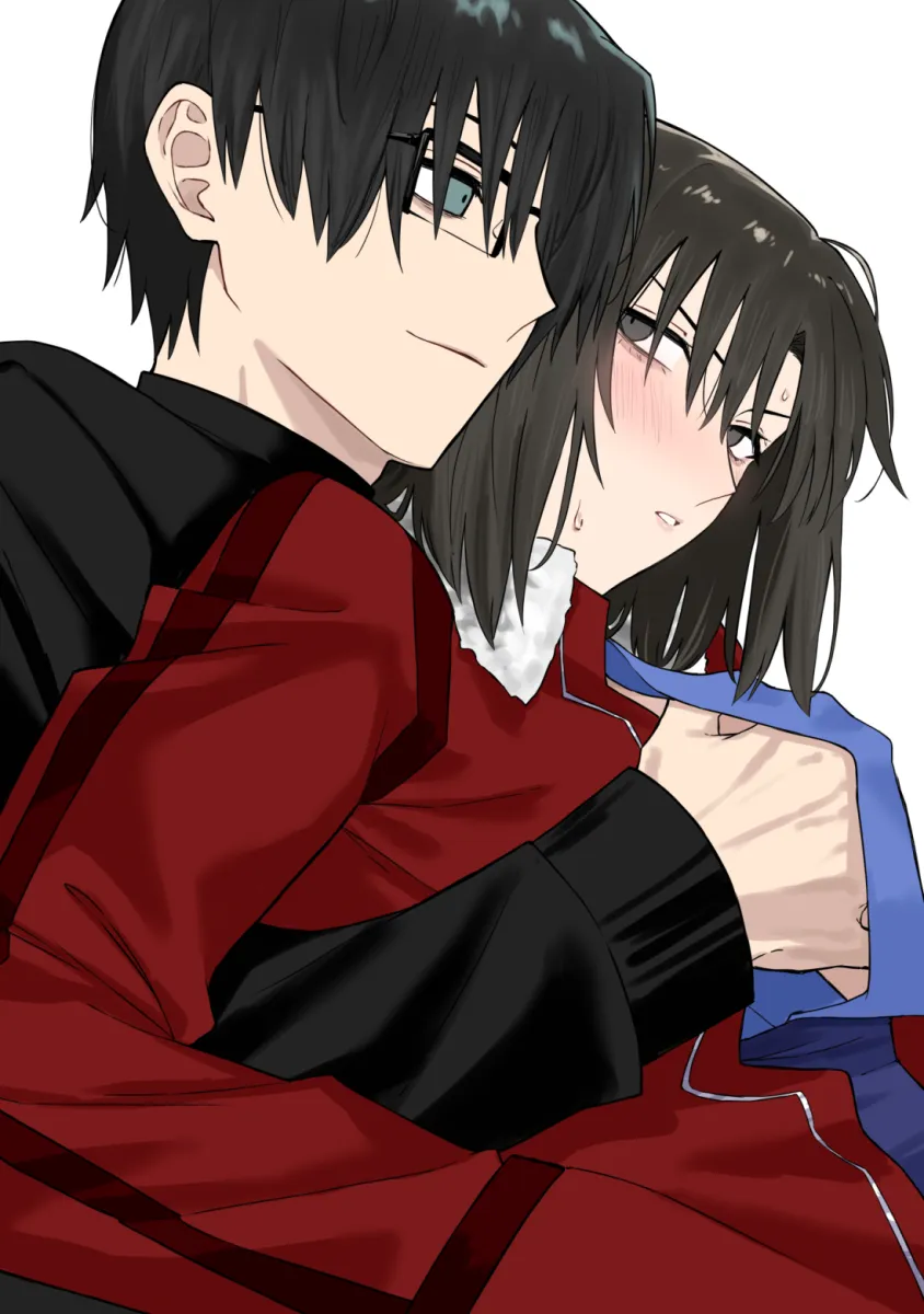 Ryougi Shiki, Kokutou Mikiya by Egomeshi