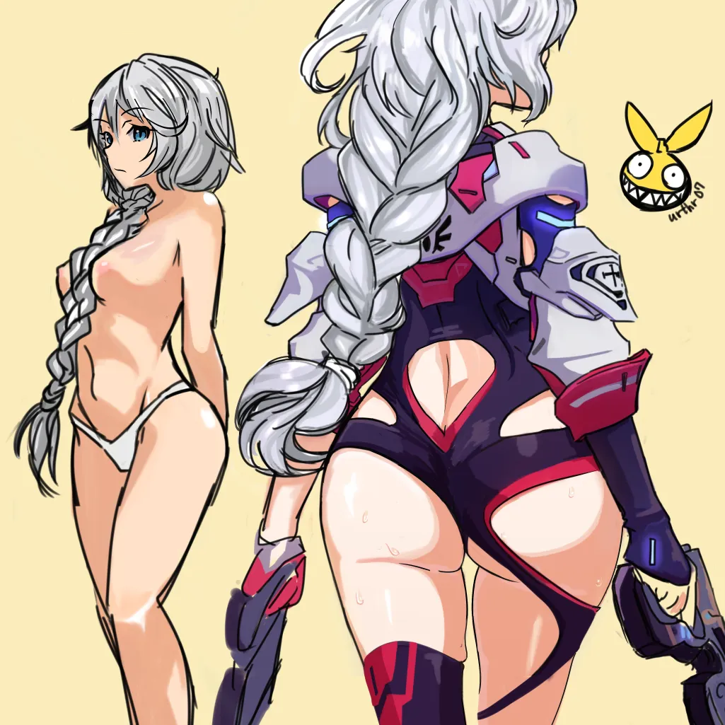 Homu (Honkai Impact), Kallen Kaslana by Uruzu