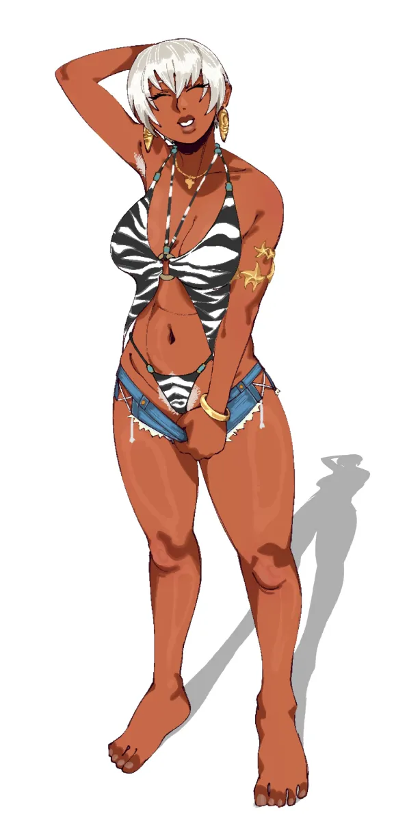 Elena (Street Fighter), Elena (Sf6 Outfit 4) (Street Fighter) by Rheesu