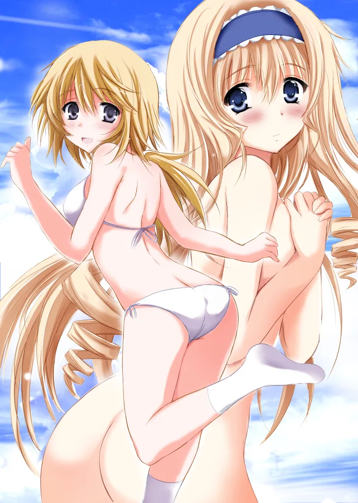 Charlotte Dunois, Cecilia Alcott by Tsukishima Kai