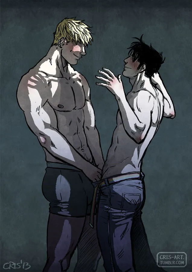 Hulkling, Wiccan by Cris Art