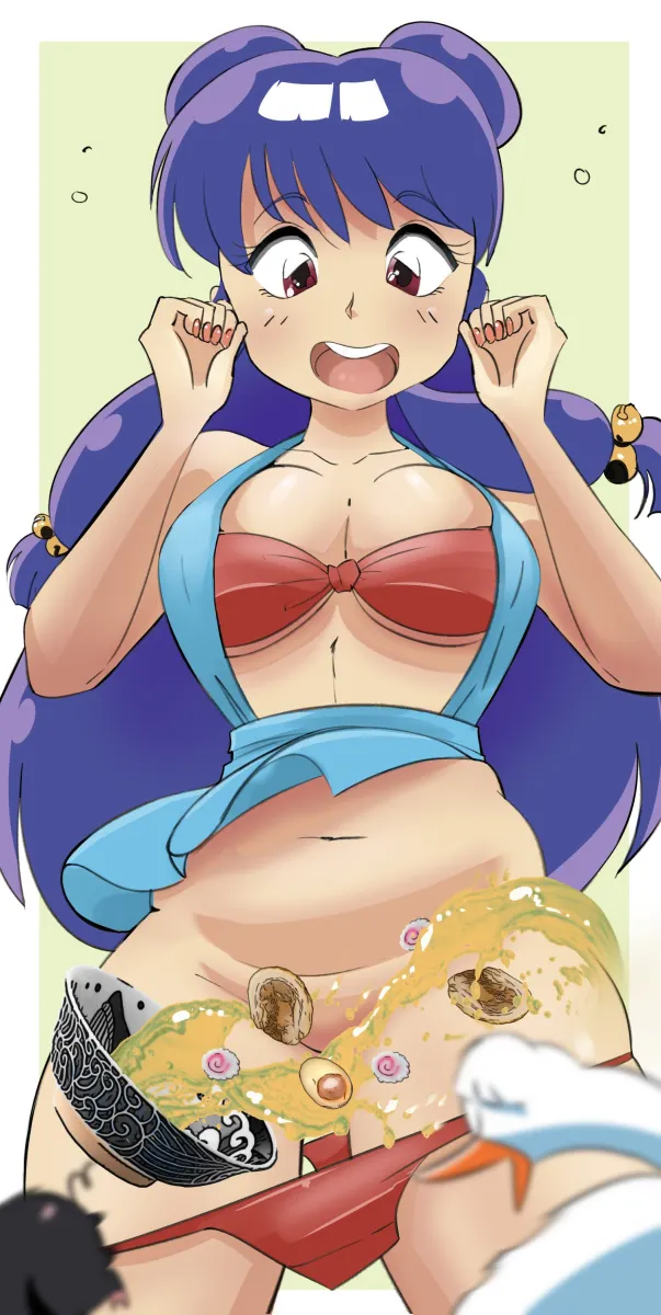 Shampoo (Ranma 1/2), P-Chan (Ranma 1/2) by Ch4D85