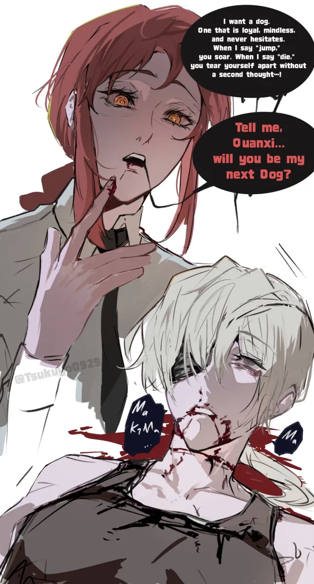Makima (Chainsaw Man), Quanxi (Chainsaw Man) by Tsukuyo 90929