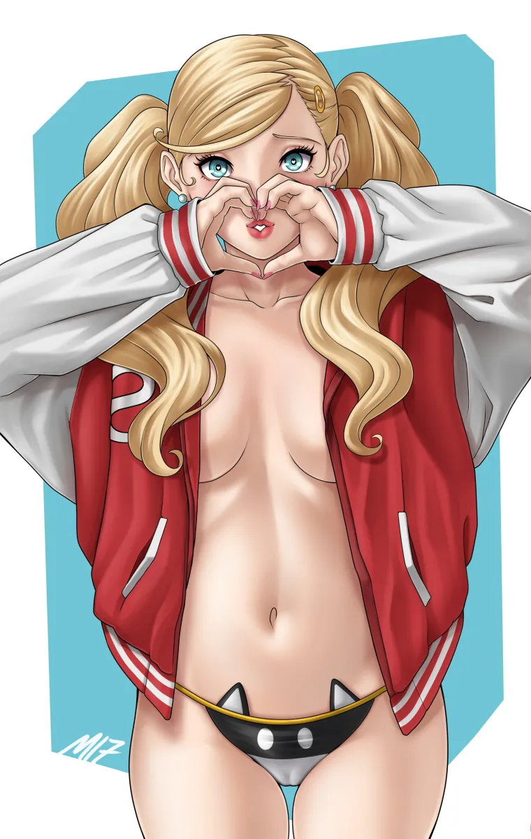 Takamaki Ann, Morgana (Persona 5) by Muff17