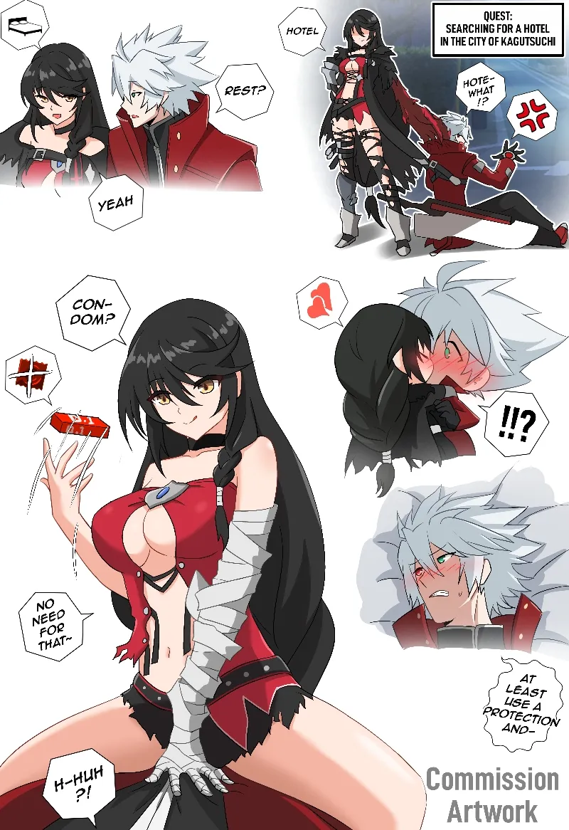 Ragna The Bloodedge, Velvet Crowe by Kulojawa