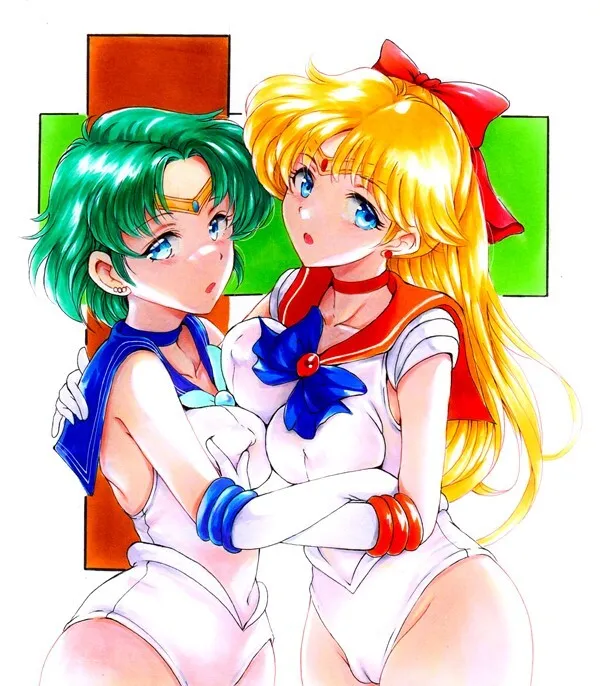 Mizuno Ami, Aino Minako by Izumontan