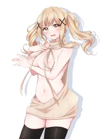 Arm Under Breasts