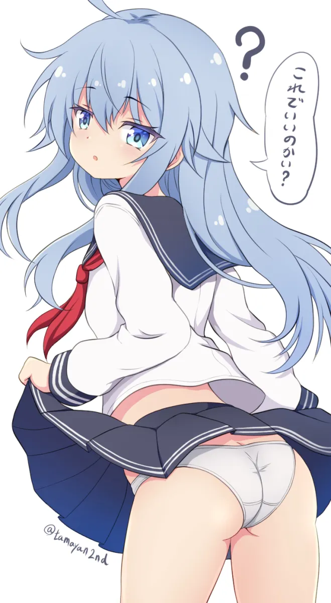 Hibiki (Kancolle) by Tamayan