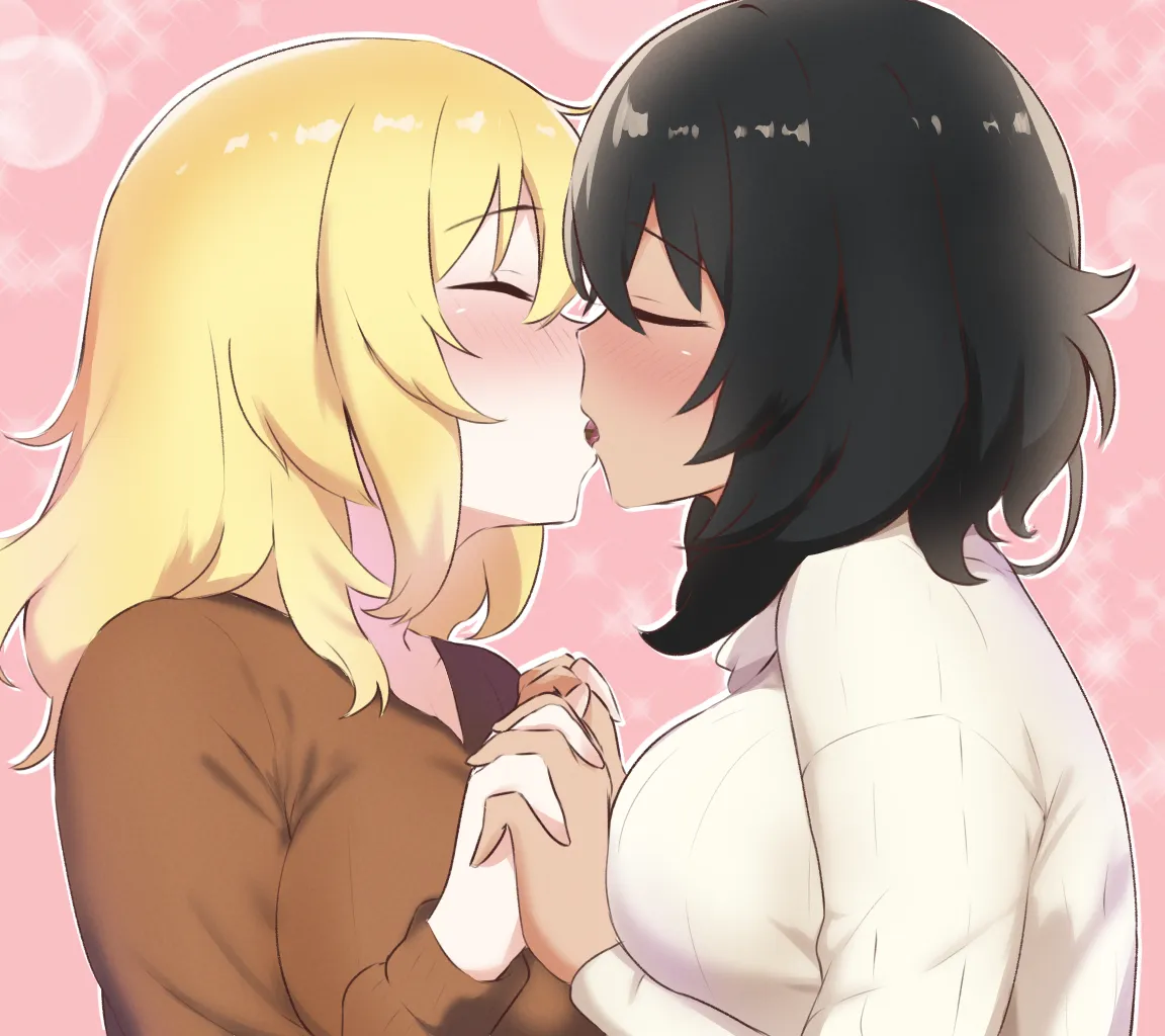 Andou (Girls Und Panzer), Oshida (Girls Und Panzer) by Amogan