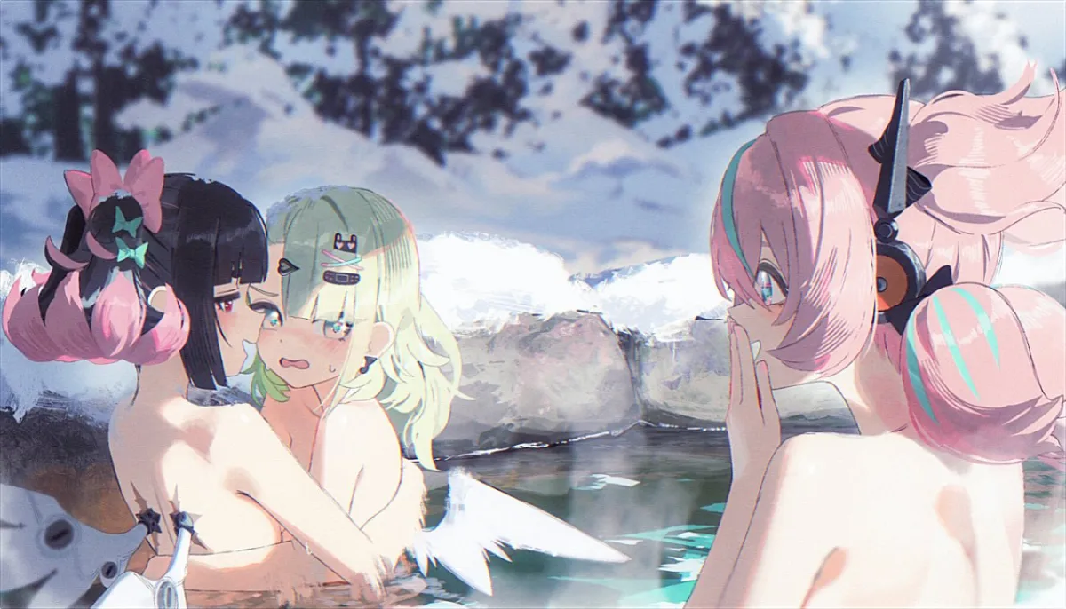 Sunna (Zenless Zone Zero), Aria (Zenless Zone Zero) by Lianyaneko