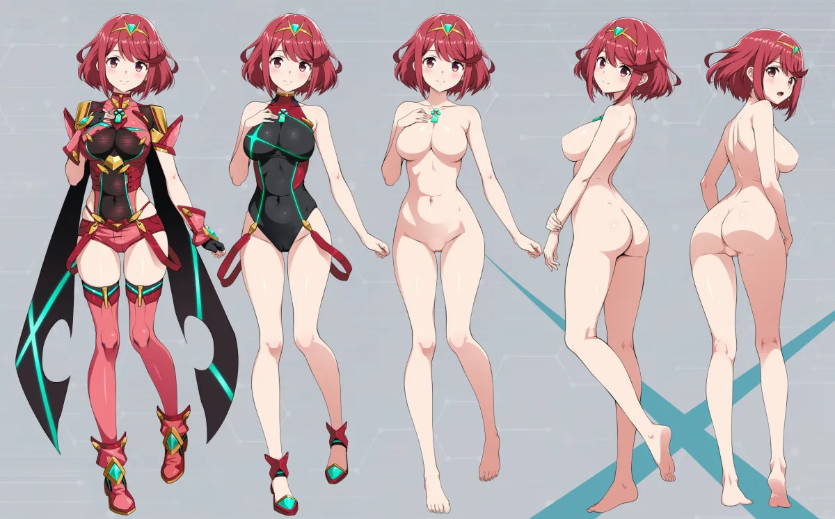 Pyra (Xenoblade), Pyra (Pro Swimmer) (Xenoblade) by Nanikairu