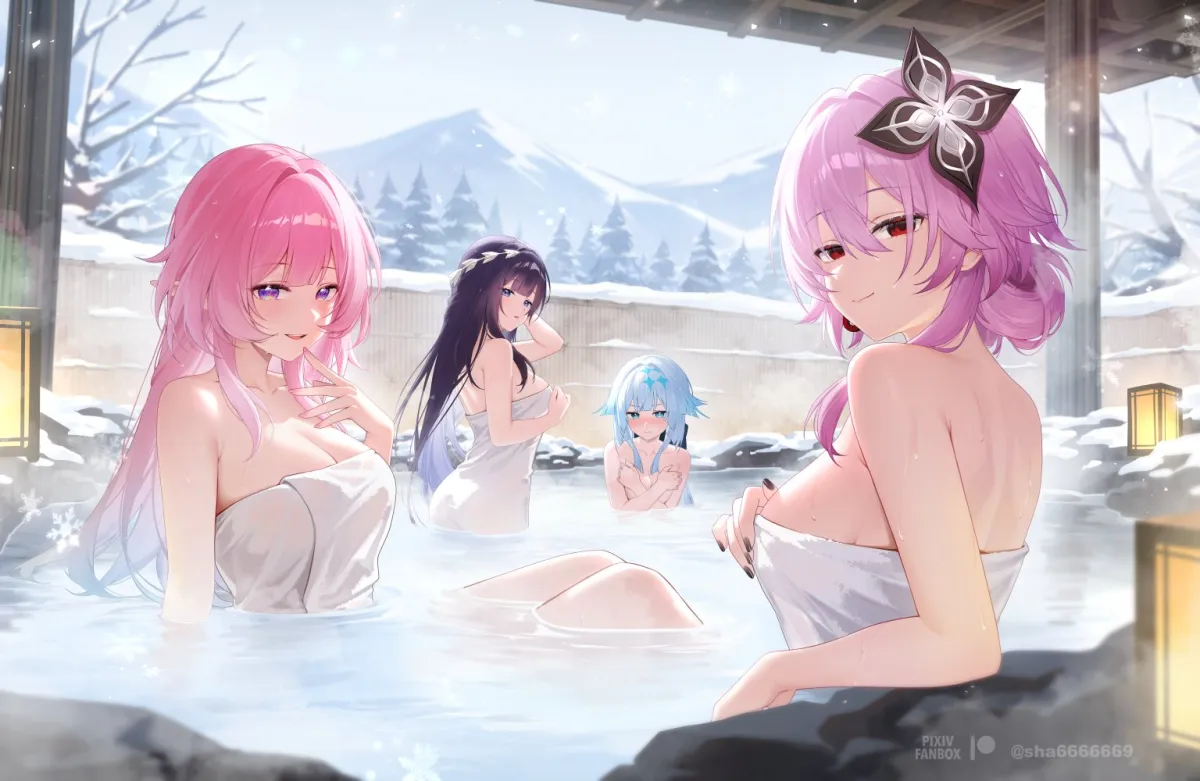 March 7Th (Honkai: Star Rail), Cyrene (Honkai: Star Rail) by Shrimp Cake