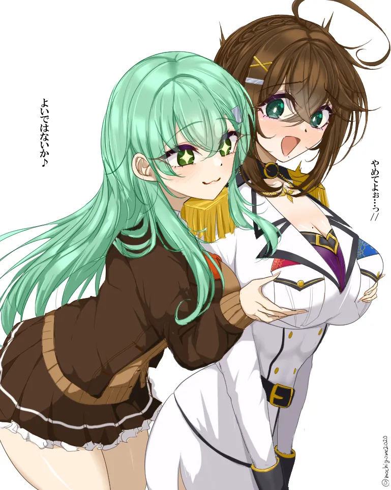 Suzuya (Kancolle), Female Admiral (Kancolle) by Chamumi (Mochiumee)