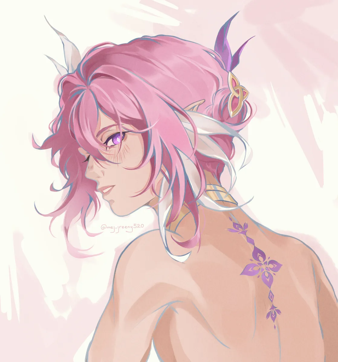 Elysia (Honkai Impact), Elysia (Herrscher Of Human: Ego) (Honkai Impact) by Meg Greeny520