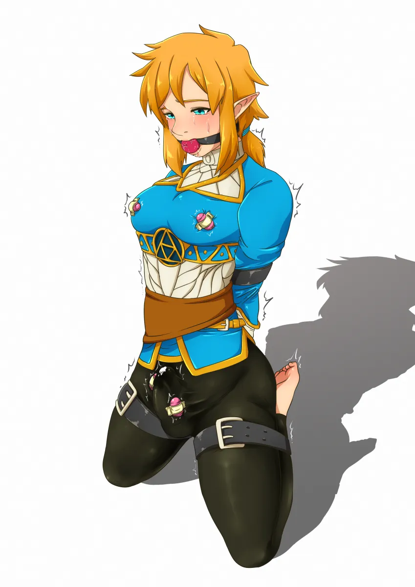 Link, Princess Zelda by Klaudsanart