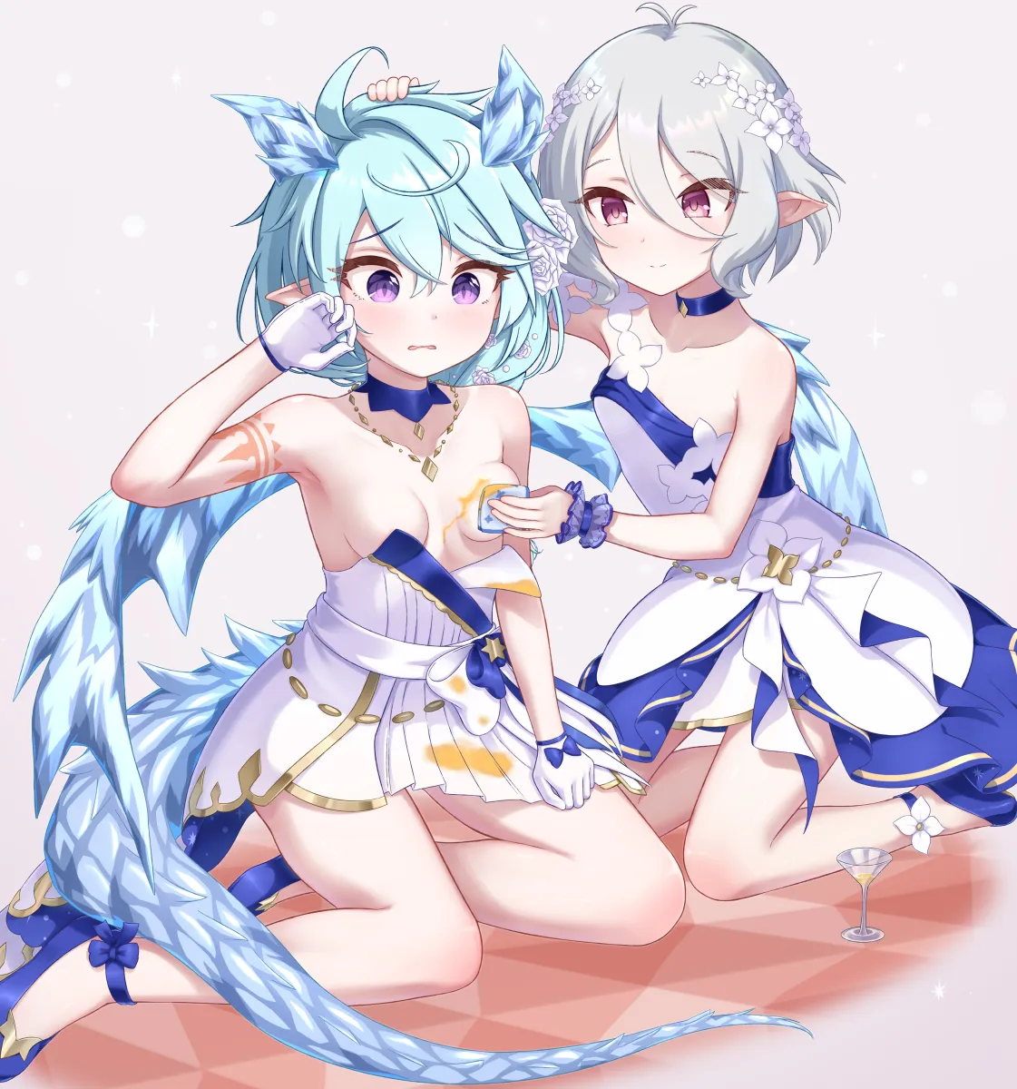 Kokkoro (Princess Connect!), Sheffy (Princess Connect!) by Gplnbeat