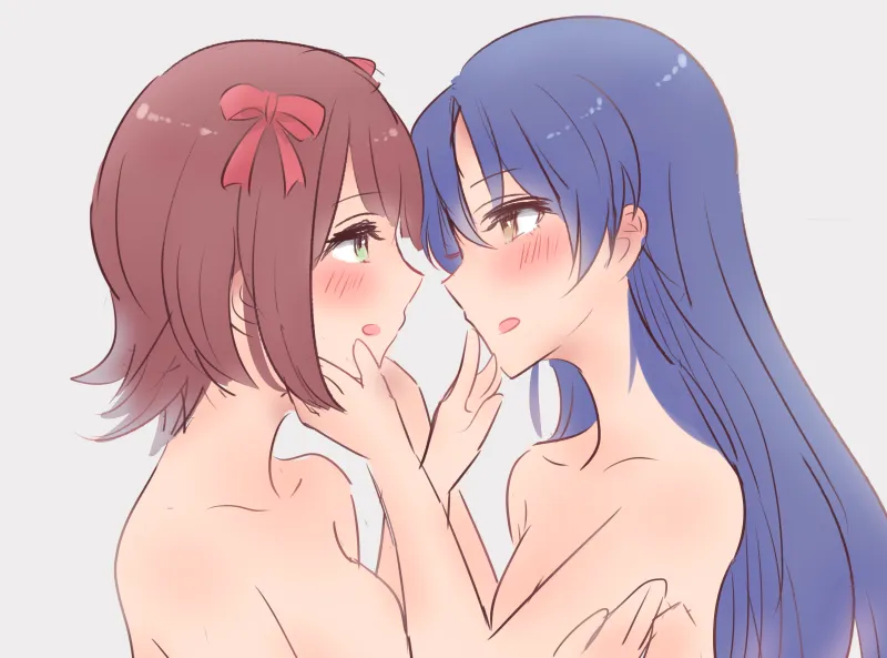 Kisaragi Chihaya, Amami Haruka by 14Sai Bishoujo (Shoutarou)